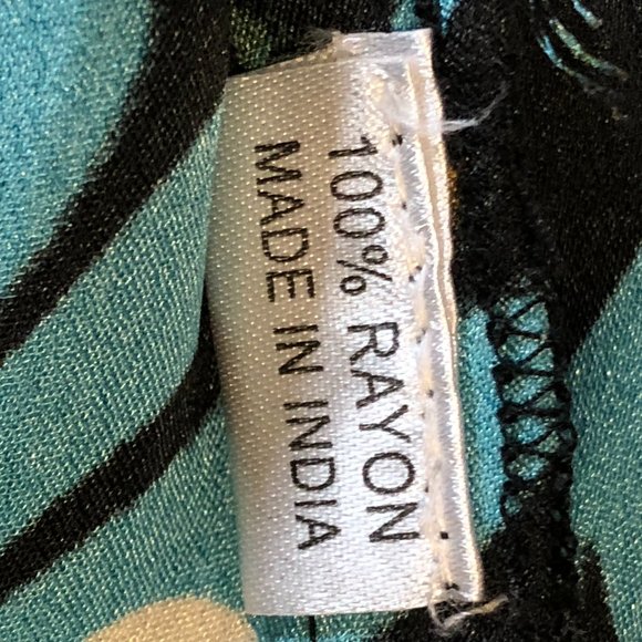 GURU | Turquois Black Gold Multi Wear Dress (size L) - Picture 8 of 9